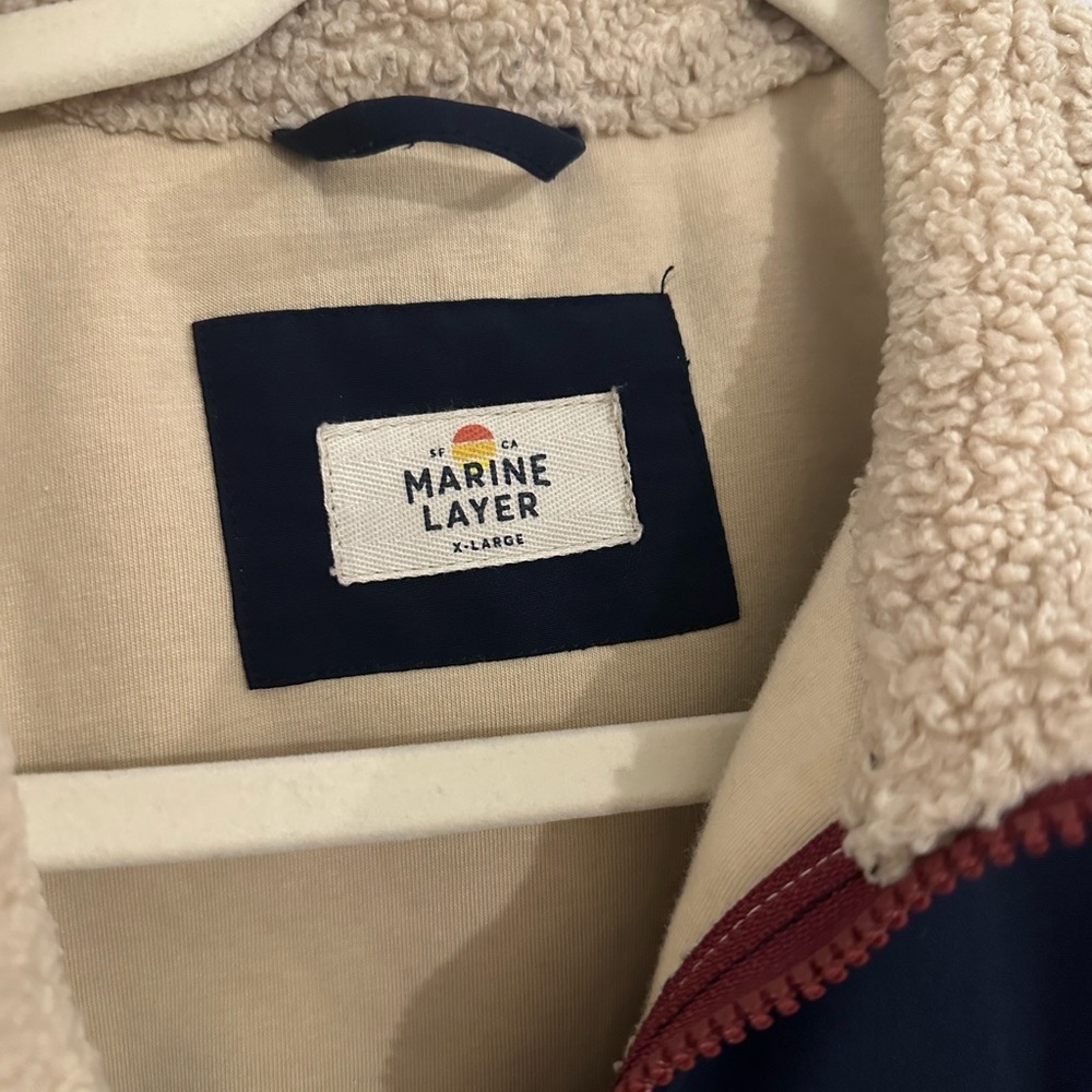 marine layer sherpa jacket - Picture 5 of 8